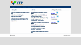 What Vfp.com.vn website looked like in 2019 (4 years ago)