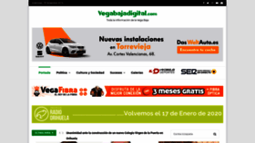 What Vegabajadigital.com website looked like in 2019 (4 years ago)