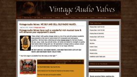 What Vintageaudiovalves.com website looked like in 2019 (4 years ago)