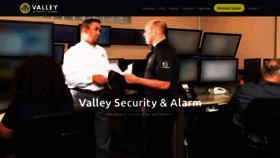 What Valleysecurityandalarm.com website looked like in 2019 (4 years ago)