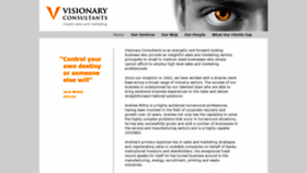 What Visionary-consultants.co.uk website looked like in 2019 (4 years ago)