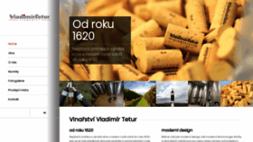 What Vinarstvivladimirtetur.cz website looked like in 2019 (4 years ago)