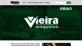 What Vieiramaquinas.com.br website looked like in 2019 (4 years ago)