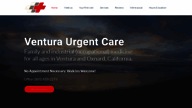 What Venturaurgentcare.com website looked like in 2019 (4 years ago)