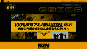 What Vespasport.com website looked like in 2019 (4 years ago)