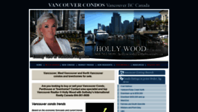 What Vancouver-condos.net website looked like in 2019 (4 years ago)
