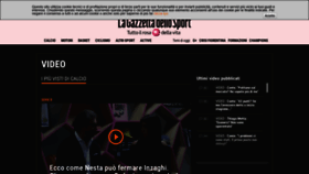What Video.gazzetta.it website looked like in 2019 (4 years ago)