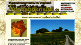 What Vogtlandkristall.de website looked like in 2019 (4 years ago)