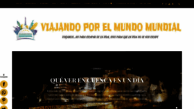 What Viajandoporelmundomundial.com website looked like in 2019 (4 years ago)