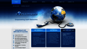 What Voipelectroworld.com website looked like in 2019 (4 years ago)