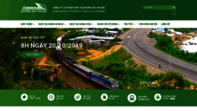 What Vantaiduongsathanoi.vn website looked like in 2019 (5 years ago)