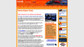 What Varnaairporttaxis.com website looked like in 2019 (4 years ago)