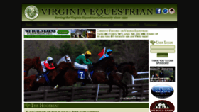 What Virginiaequestrian.com website looked like in 2019 (4 years ago)