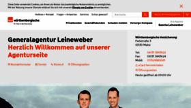 What Versicherung-mz.de website looked like in 2019 (4 years ago)