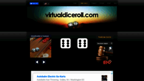 What Virtualdiceroll.com website looked like in 2019 (4 years ago)