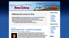 What Vereine-in-gd.de website looked like in 2019 (4 years ago)