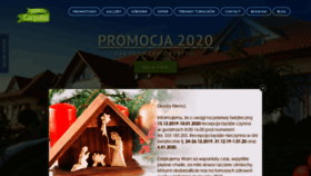 What Villacarpatia.pl website looked like in 2019 (4 years ago)