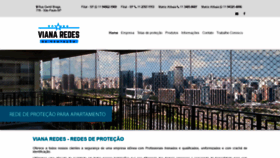 What Vianaredes.com.br website looked like in 2019 (4 years ago)