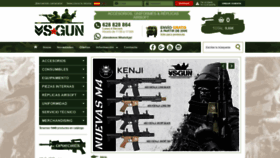 What Vsgun.com website looked like in 2019 (4 years ago)