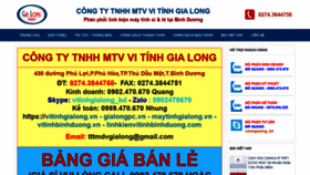 What Vitinhgialong.vn website looked like in 2019 (4 years ago)