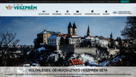What Veszpreminfo.hu website looked like in 2019 (4 years ago)