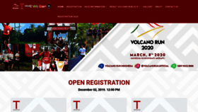What Volcano-run.com website looked like in 2019 (4 years ago)