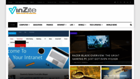 What Vinzite.com website looked like in 2019 (4 years ago)