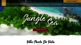 What Villapuntodevista.com website looked like in 2019 (4 years ago)