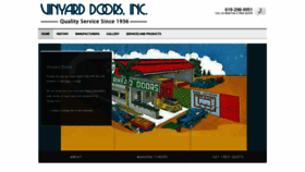 What Vinyarddoors.com website looked like in 2019 (4 years ago)