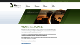 What Verityinvest.com website looked like in 2019 (4 years ago)