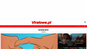 What Viralowe.pl website looked like in 2020 (4 years ago)