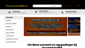 What Vuurwerkstaffel.nl website looked like in 2020 (4 years ago)