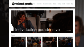 What Vztahovaporadna.sk website looked like in 2020 (4 years ago)