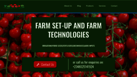 What Veggiegrow.ng website looked like in 2020 (4 years ago)