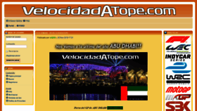 What Velocidadatope.com website looked like in 2020 (4 years ago)