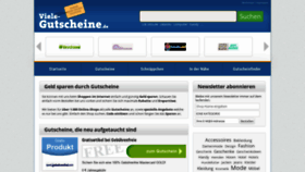 What Viele-gutscheine.de website looked like in 2020 (4 years ago)