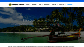What Vacanzethailandia.com website looked like in 2020 (4 years ago)