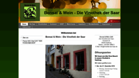 What Vinothek-saar.de website looked like in 2020 (4 years ago)