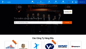 What Vietnamwork.com website looked like in 2020 (4 years ago)