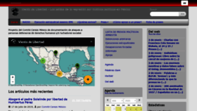 What Vientodelibertad.org website looked like in 2020 (4 years ago)