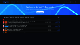 What Vuiit.net website looked like in 2020 (4 years ago)