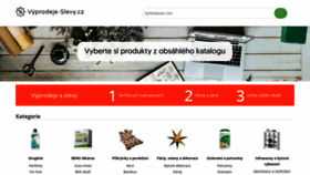 What Vyprodeje-slevy.cz website looked like in 2020 (4 years ago)