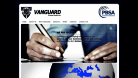 What Vanguardscreen.com website looked like in 2020 (4 years ago)