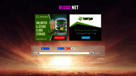 What Vload.net website looked like in 2020 (4 years ago)