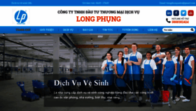 What Vesinh24h.vn website looked like in 2020 (4 years ago)