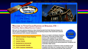 What Vividcolorpaintingco.com website looked like in 2020 (4 years ago)