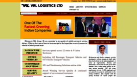 What Vrllogistics.com website looked like in 2020 (4 years ago)