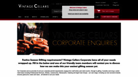 What Vintagecellarscorporate.com.au website looked like in 2020 (4 years ago)