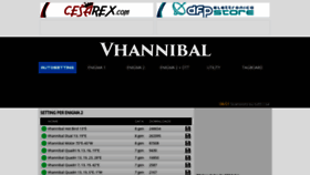 What Vhannibal.net website looked like in 2020 (4 years ago)