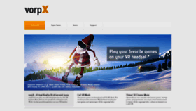 What Vorpx.com website looked like in 2020 (4 years ago)